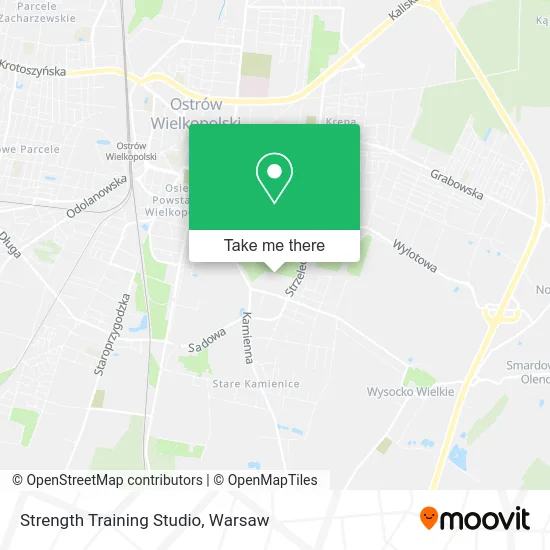 Карта Strength Training Studio