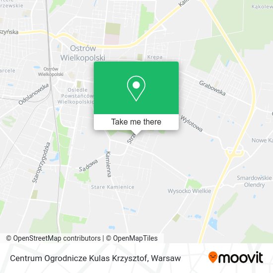 Centrum Ogrodnicze Kulas Krzysztof map