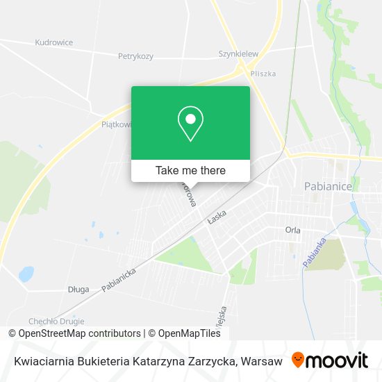 Kwiaciarnia Bukieteria Katarzyna Zarzycka map