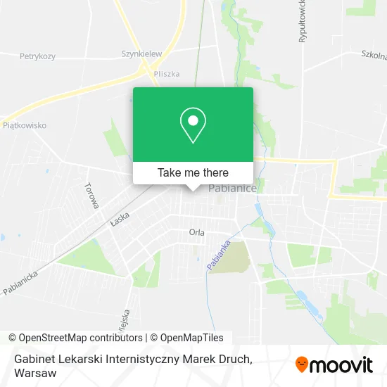 Gabinet Lekarski Internistyczny Marek Druch map