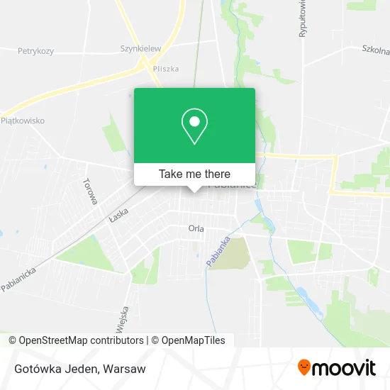 Gotówka Jeden map