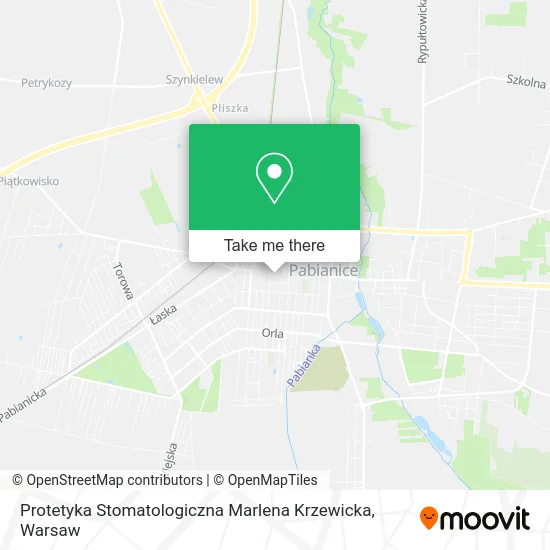 Карта Protetyka Stomatologiczna Marlena Krzewicka