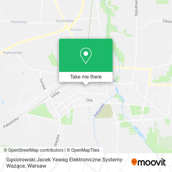 Gąsiorowski Jacek Yawag Elektroniczne Systemy Ważące map