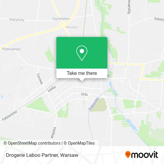 Drogerie Laboo Partner map