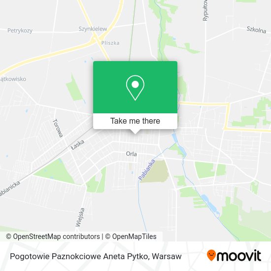 Pogotowie Paznokciowe Aneta Pytko map