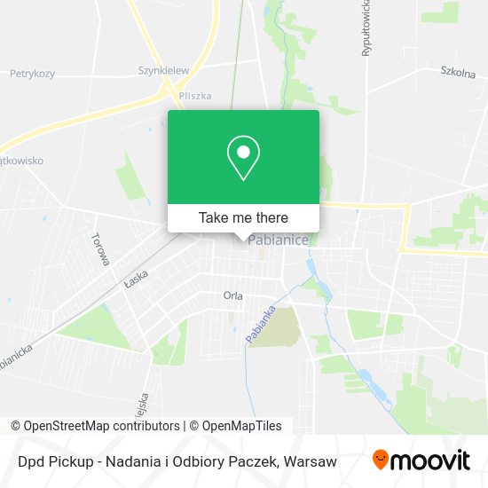 Dpd Pickup - Nadania i Odbiory Paczek map