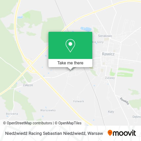 Niedźwiedź Racing Sebastian Niedźwiedź map