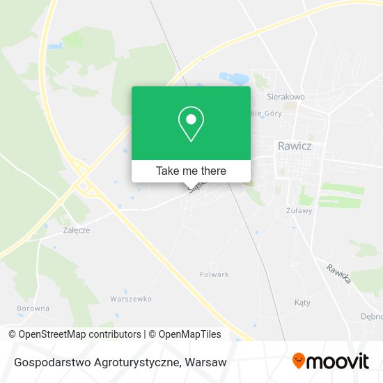 Gospodarstwo Agroturystyczne map