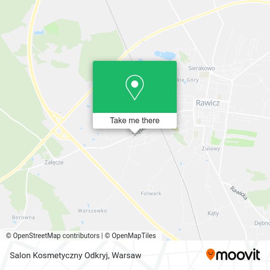 Salon Kosmetyczny Odkryj map