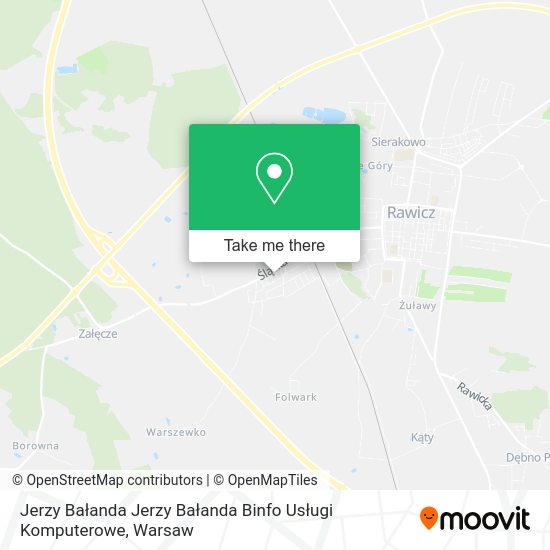 Jerzy Bałanda Jerzy Bałanda Binfo Usługi Komputerowe map