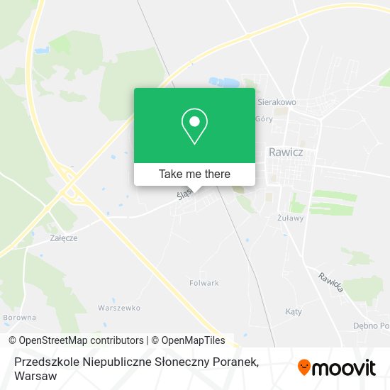 Przedszkole Niepubliczne Słoneczny Poranek map