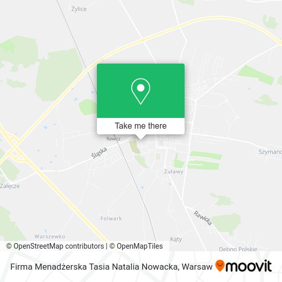 Firma Menadżerska Tasia Natalia Nowacka map