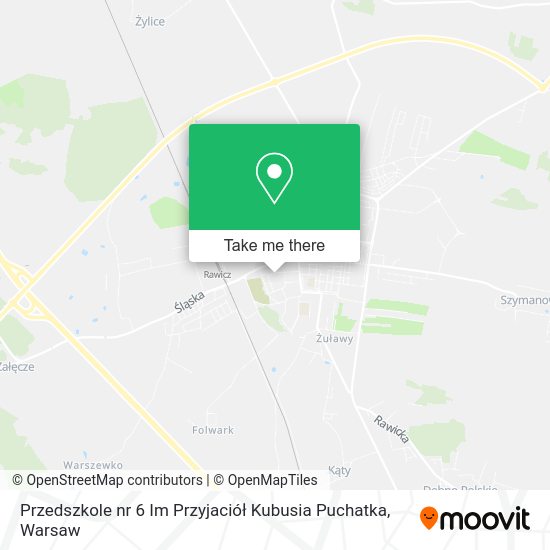 Przedszkole nr 6 Im Przyjaciół Kubusia Puchatka map