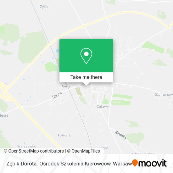 Zębik Dorota. Ośrodek Szkolenia Kierowców map