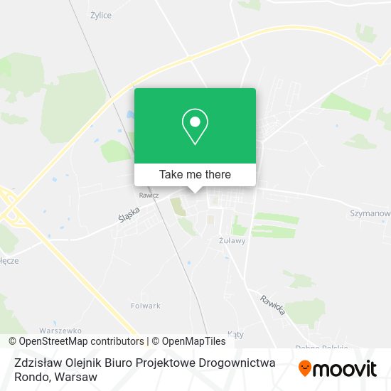 Zdzisław Olejnik Biuro Projektowe Drogownictwa Rondo map