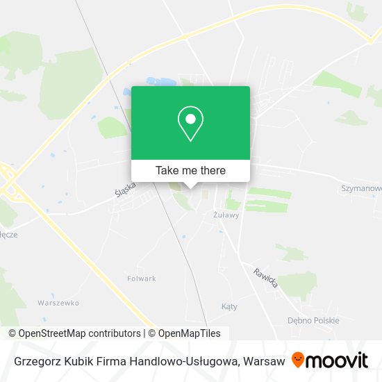 Grzegorz Kubik Firma Handlowo-Usługowa map