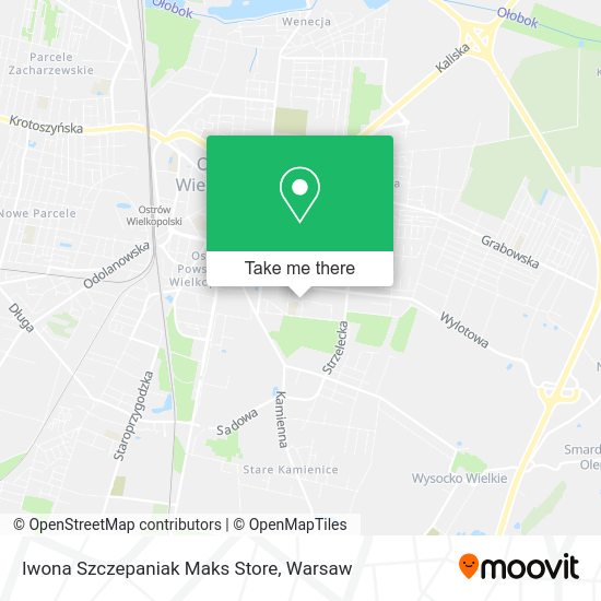 Iwona Szczepaniak Maks Store map