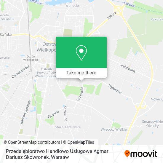 Przedsiębiorstwo Handlowo Usługowe Agmar Dariusz Skowronek map