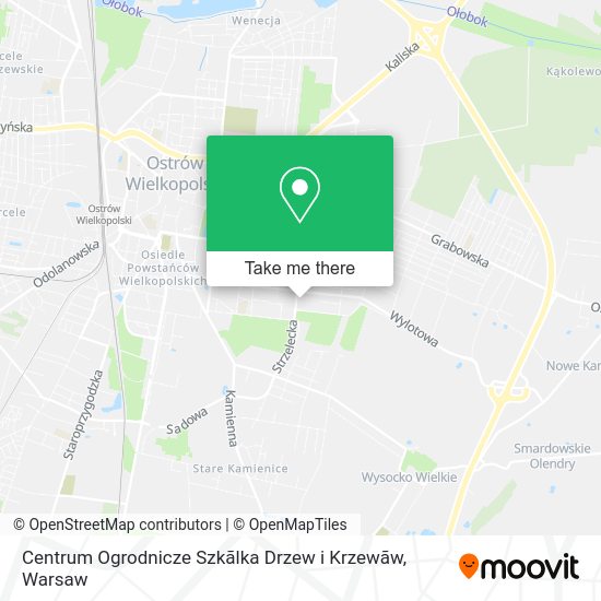 Centrum Ogrodnicze Szkãlka Drzew i Krzewãw map