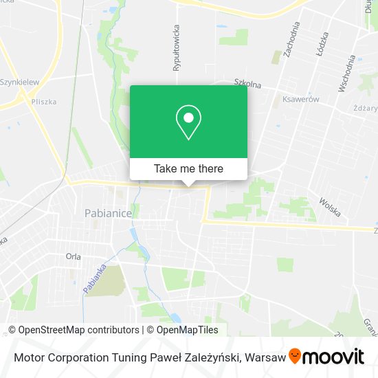 Motor Corporation Tuning Paweł Zależyński map