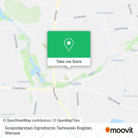 Gospodarstwo Ogrodnicze Tarnowski Bogdan map