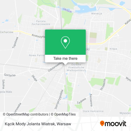 Kącik Mody Jolanta Wiatrak map