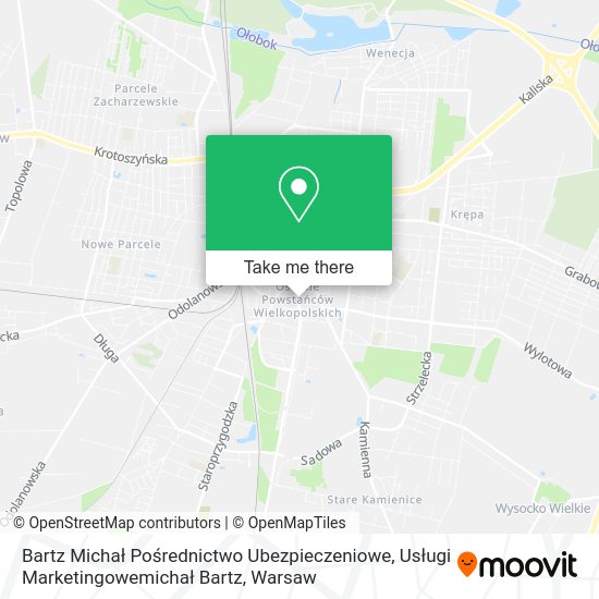 Bartz Michał Pośrednictwo Ubezpieczeniowe, Usługi Marketingowemichał Bartz map