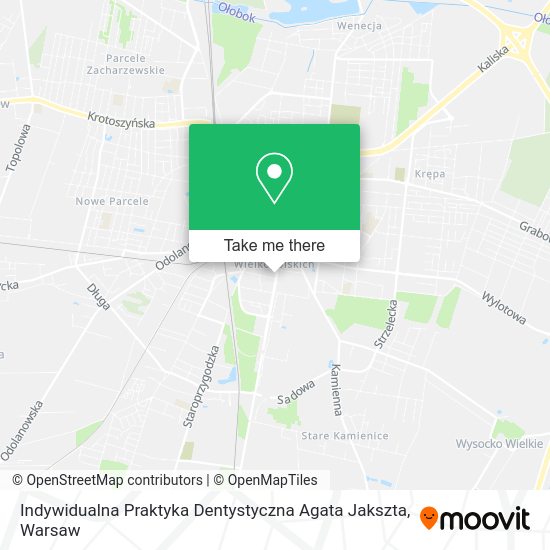 Indywidualna Praktyka Dentystyczna Agata Jakszta map