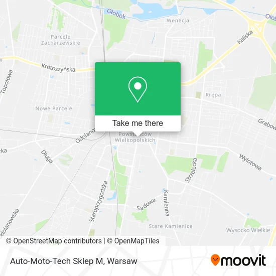 Карта Auto-Moto-Tech Sklep M