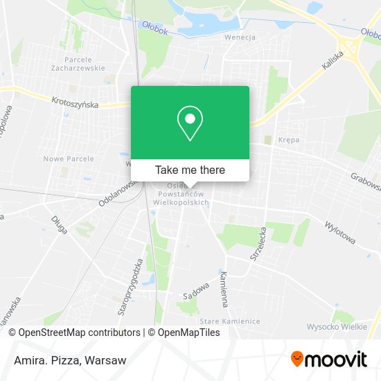 Amira. Pizza map