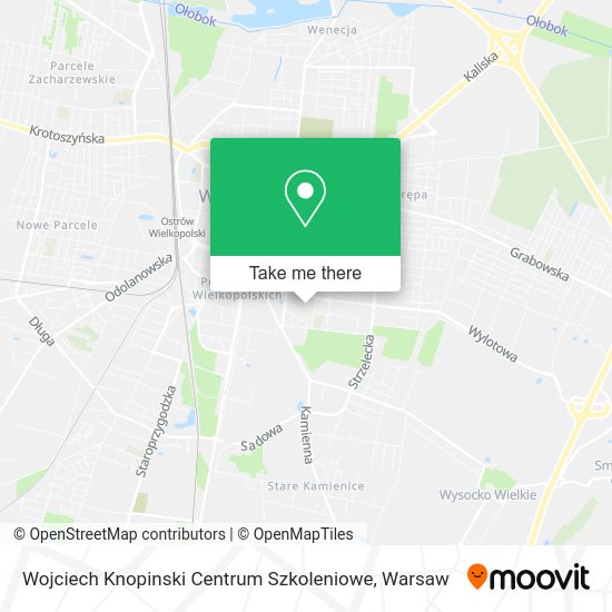 Wojciech Knopinski Centrum Szkoleniowe map