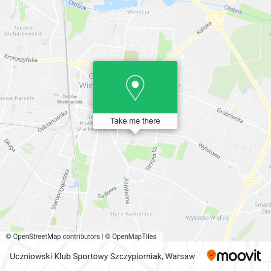 Uczniowski Klub Sportowy Szczypiorniak map