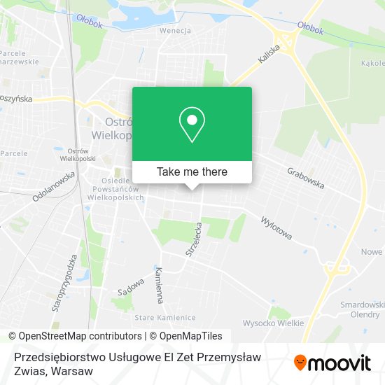 Przedsiębiorstwo Usługowe El Zet Przemysław Zwias map