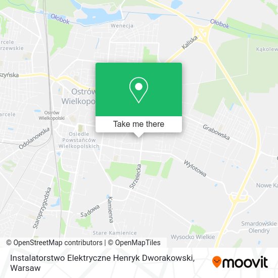 Instalatorstwo Elektryczne Henryk Dworakowski map