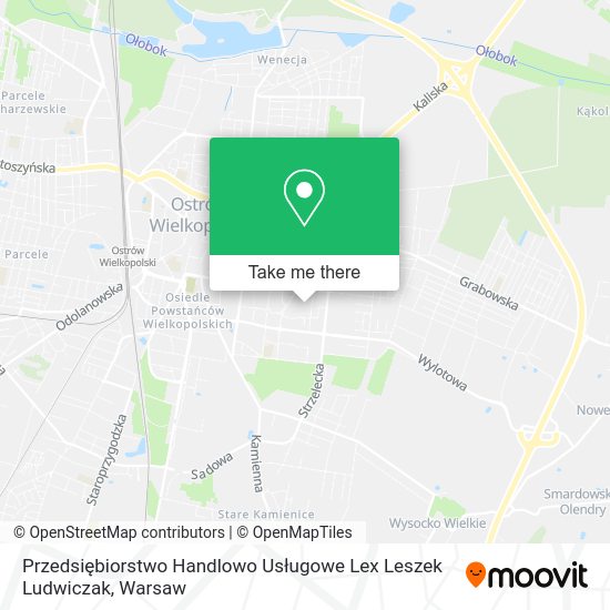 Przedsiębiorstwo Handlowo Usługowe Lex Leszek Ludwiczak map