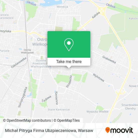 Michał Pitryga Firma Ubzpieczeniowa map