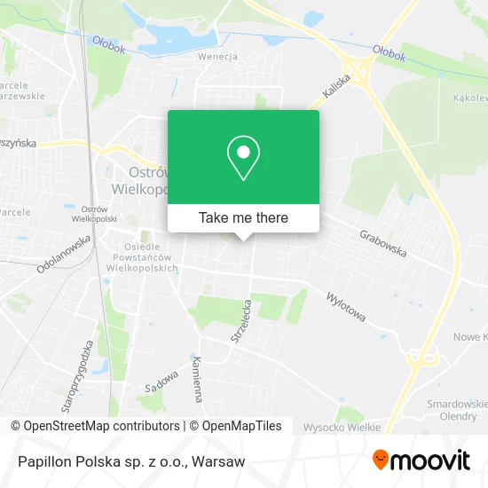 Карта Papillon Polska sp. z o.o.