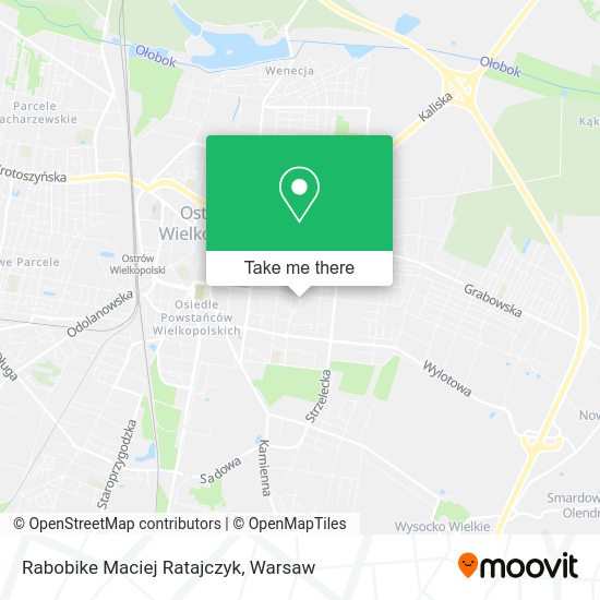 Rabobike Maciej Ratajczyk map