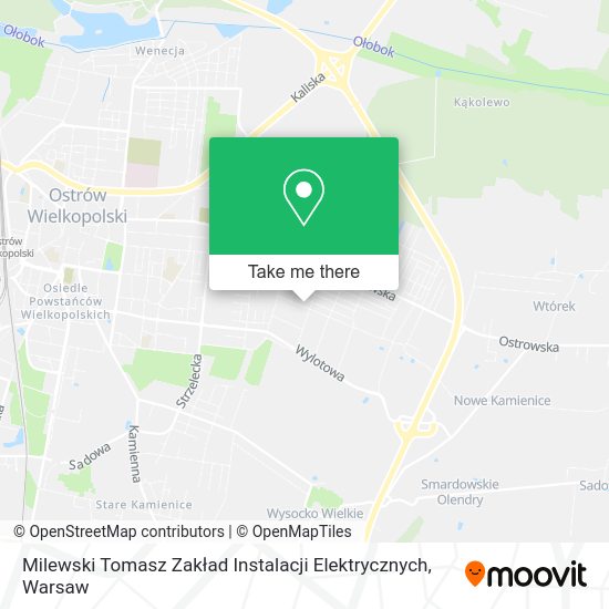 Milewski Tomasz Zakład Instalacji Elektrycznych map