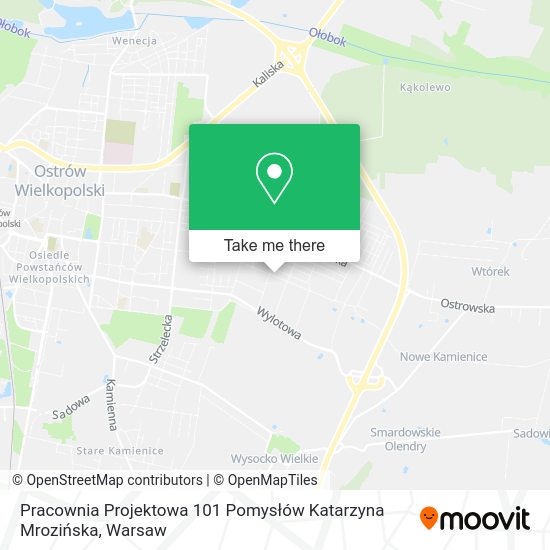 Pracownia Projektowa 101 Pomysłów Katarzyna Mrozińska map