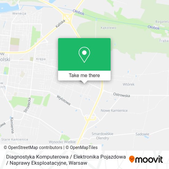 Diagnostyka Komputerowa / Elektronika Pojazdowa / Naprawy Eksploatacyjne map