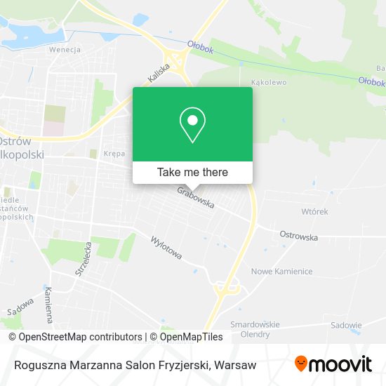 Карта Roguszna Marzanna Salon Fryzjerski