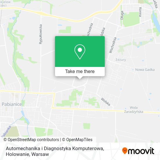 Automechanika i Diagnostyka Komputerowa, Holowanie map