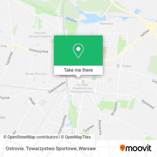 Ostrovia. Towarzystwo Sportowe map