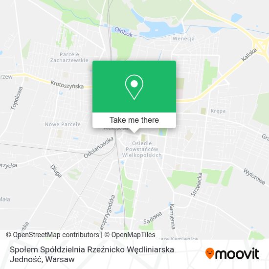 Społem Spółdzielnia Rzeźnicko Wędliniarska Jedność map