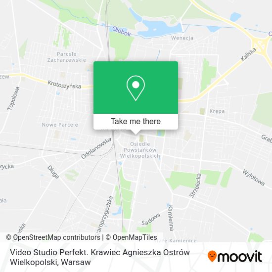 Video Studio Perfekt. Krawiec Agnieszka Ostrów Wielkopolski map