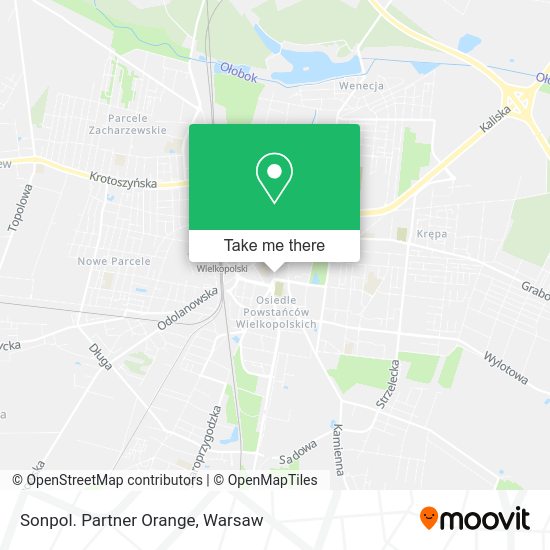 Sonpol. Partner Orange map