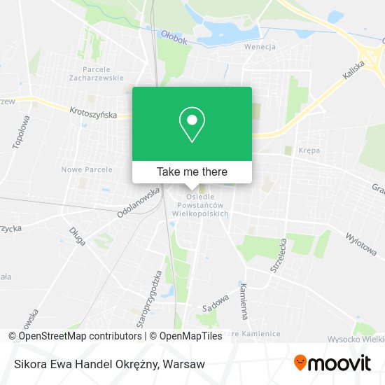 Sikora Ewa Handel Okrężny map