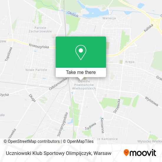 Uczniowski Klub Sportowy Olimpijczyk map