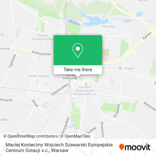 Maciej Konieczny Wojciech Szawarski Europejskie Centrum Dotacji s.c. map